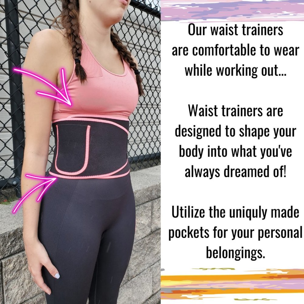 (SALE!) Black Waist Trainer - Picture 5 of 8